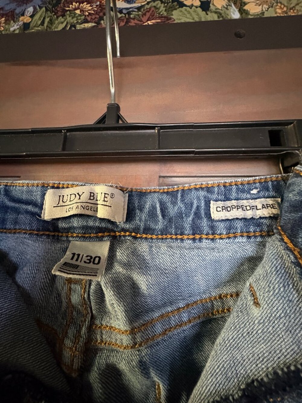 Judy Blue womens cropped jeans size 11/30 - Picture 6 of 6
